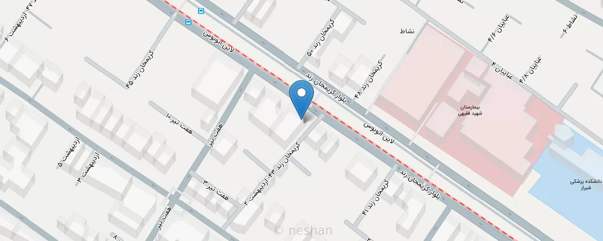 نقشه مطب