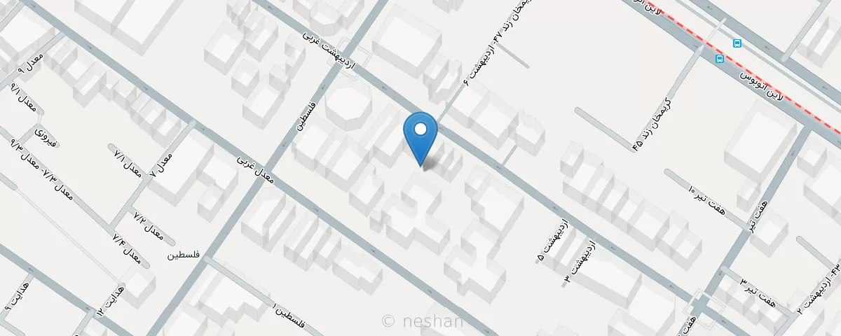 نقشه مطب