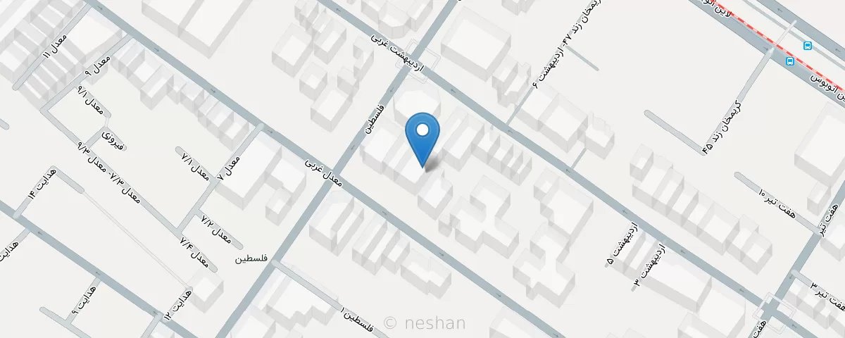 نقشه مطب