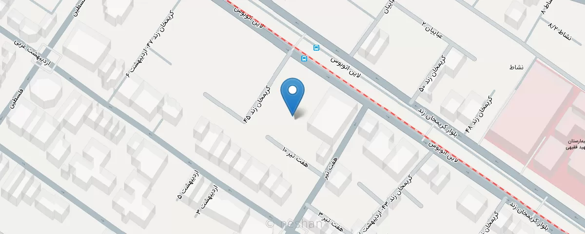 نقشه مطب