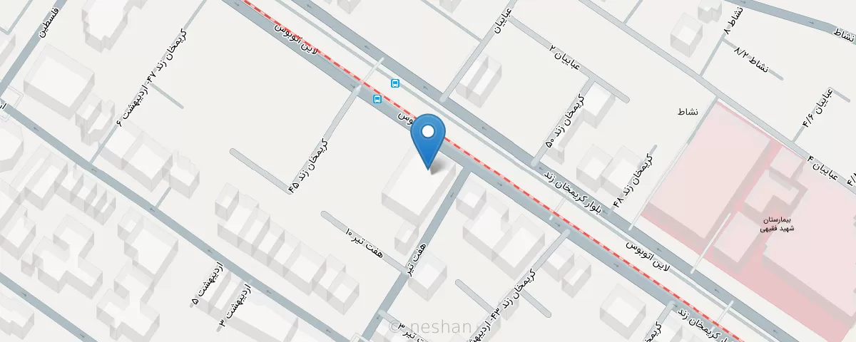 نقشه مطب