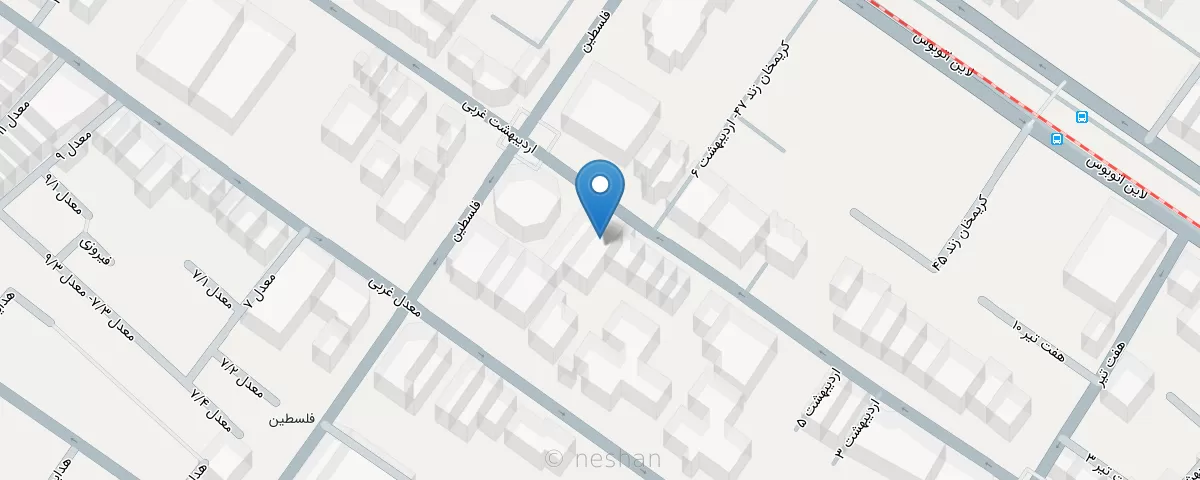 نقشه مطب