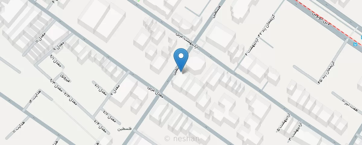 نقشه مطب