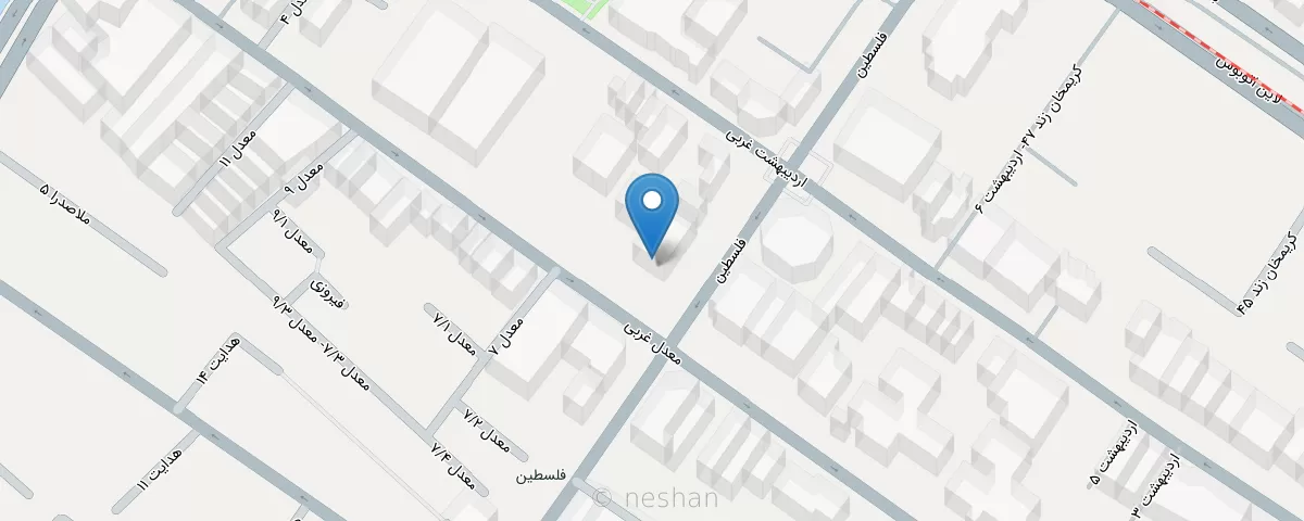 نقشه مطب