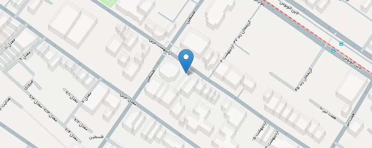 نقشه مطب