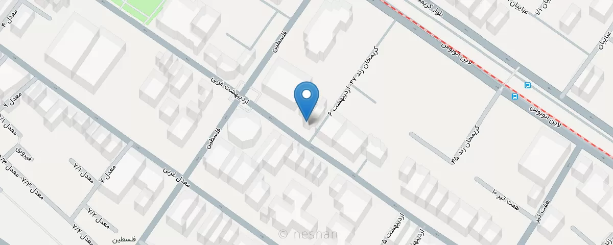نقشه مطب