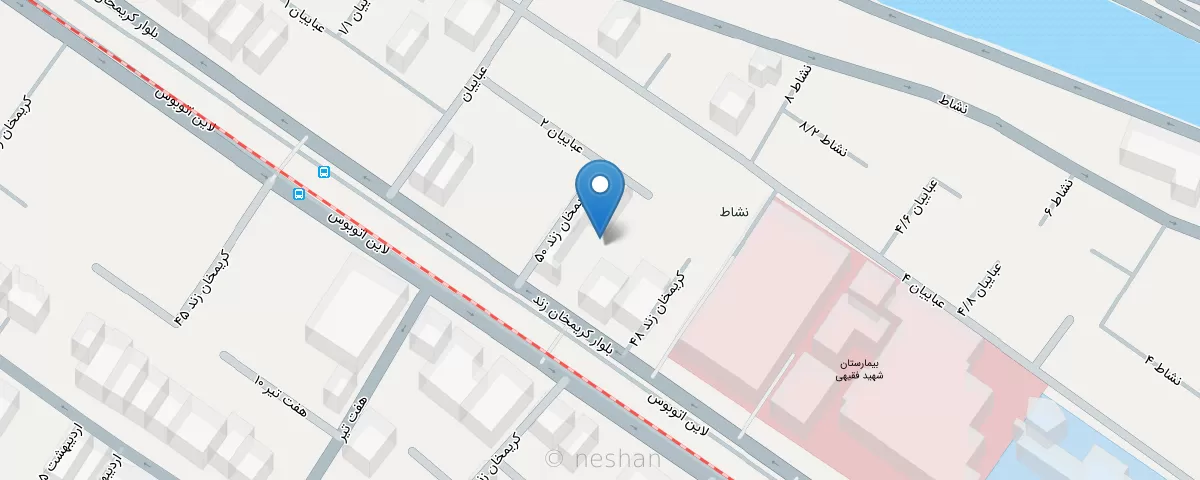 نقشه مطب