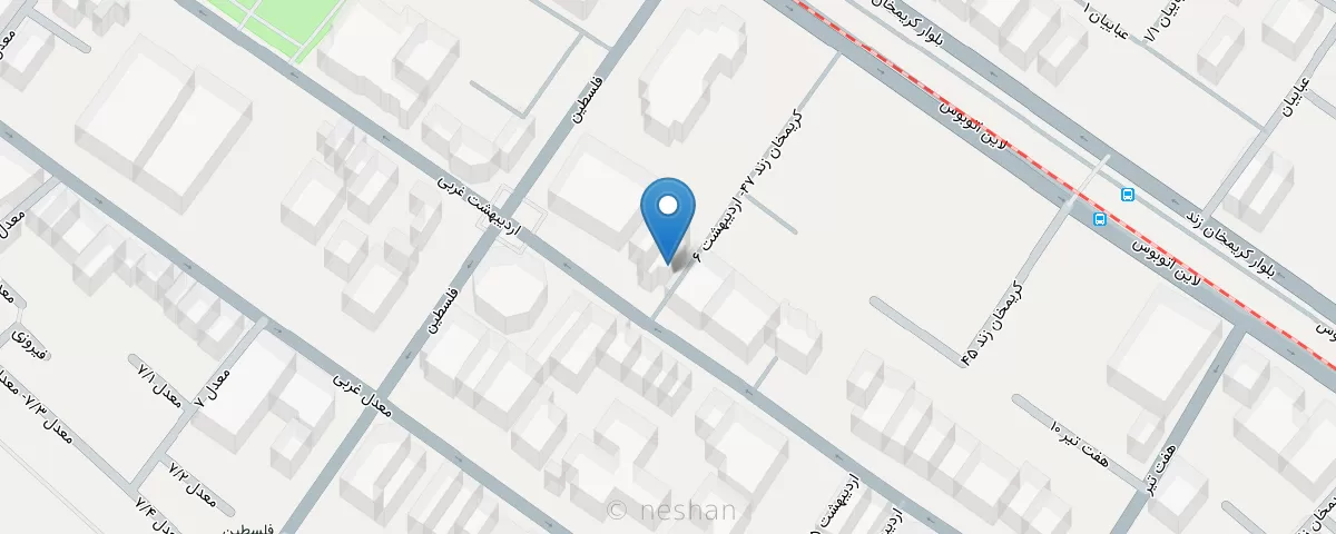 نقشه مطب