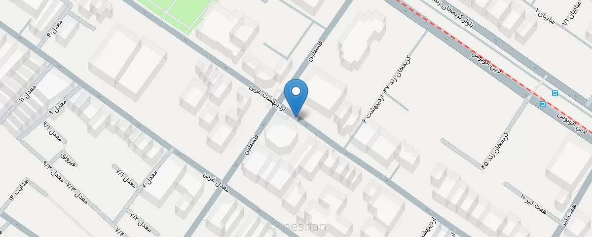 نقشه مطب