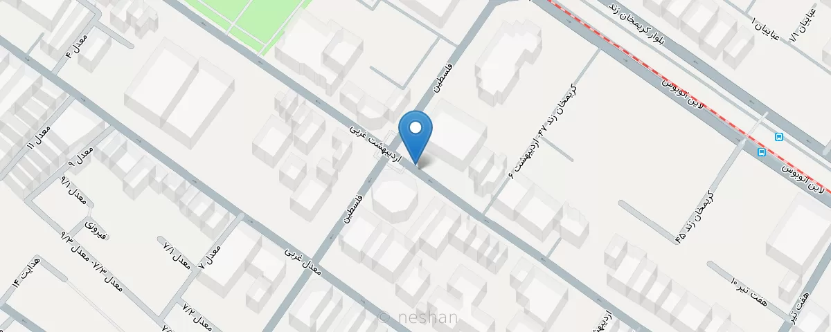 نقشه مطب