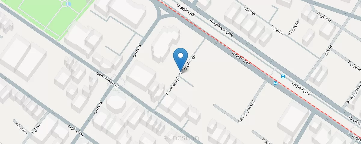 نقشه مطب