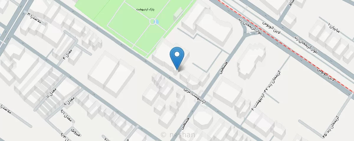 نقشه مطب