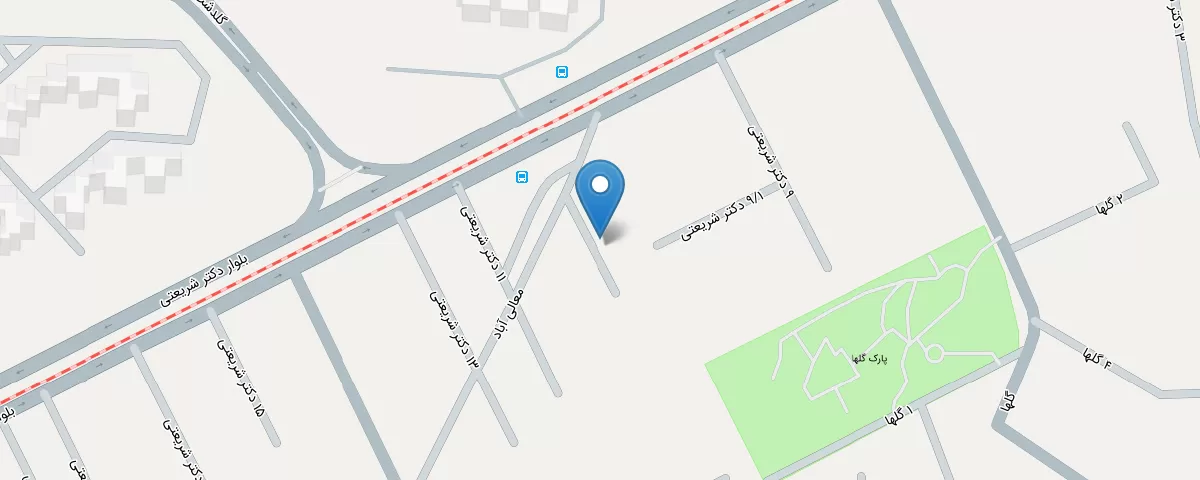 نقشه مطب