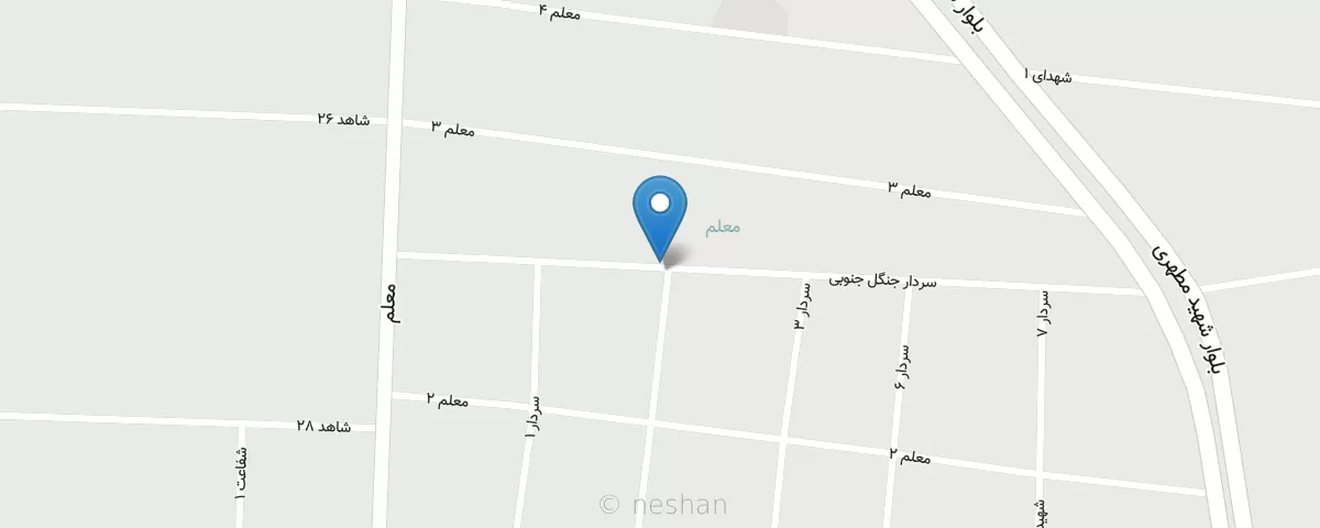 نقشه مطب