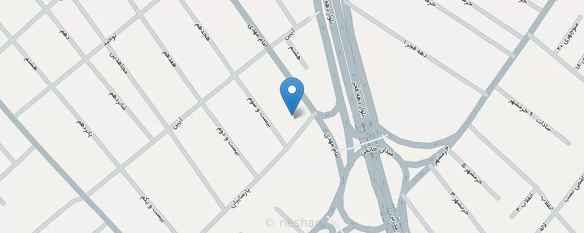 نقشه مطب
