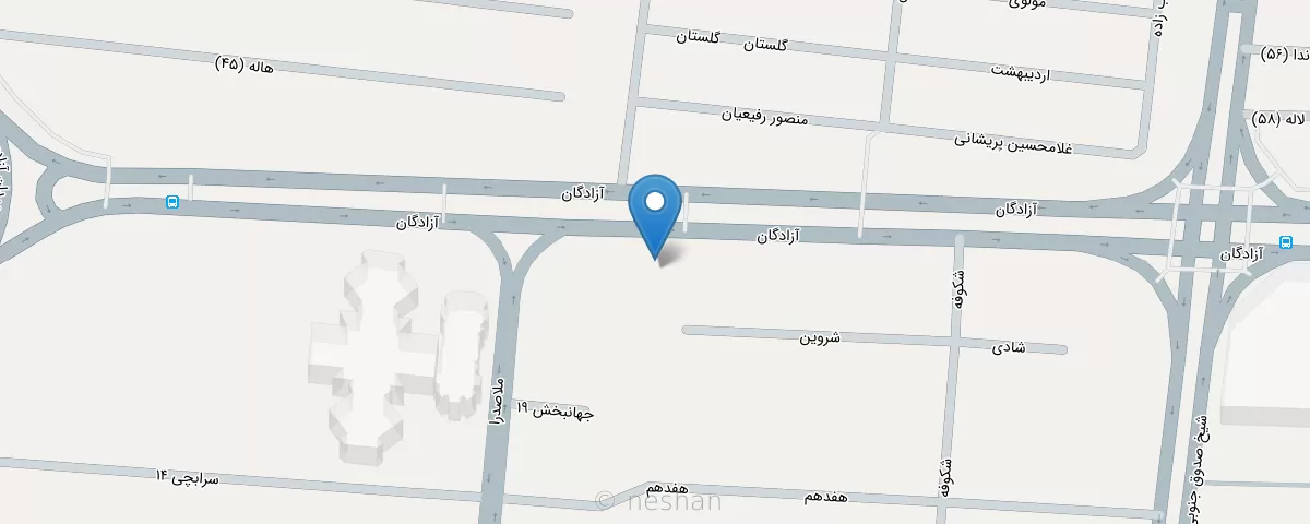 نقشه مطب