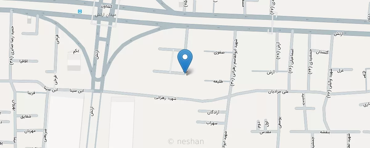 نقشه مطب
