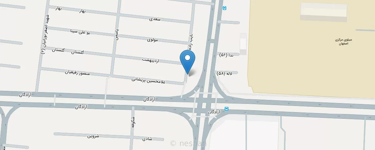 نقشه مطب