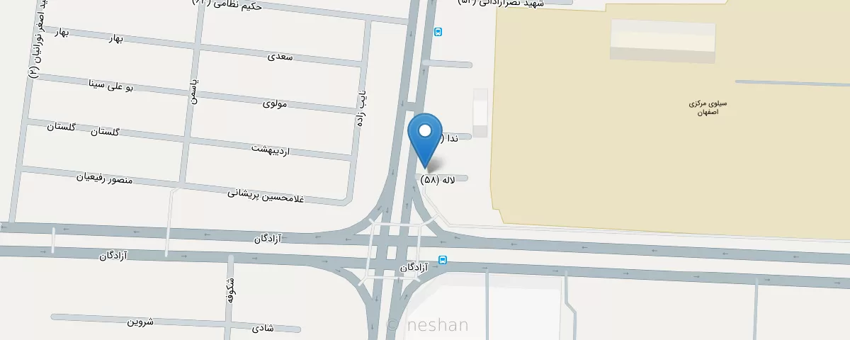 نقشه مطب