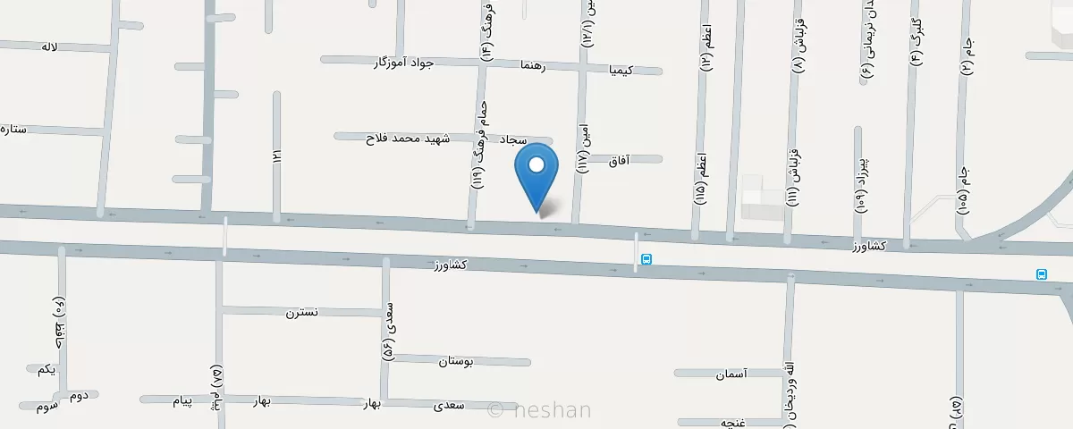 نقشه مطب