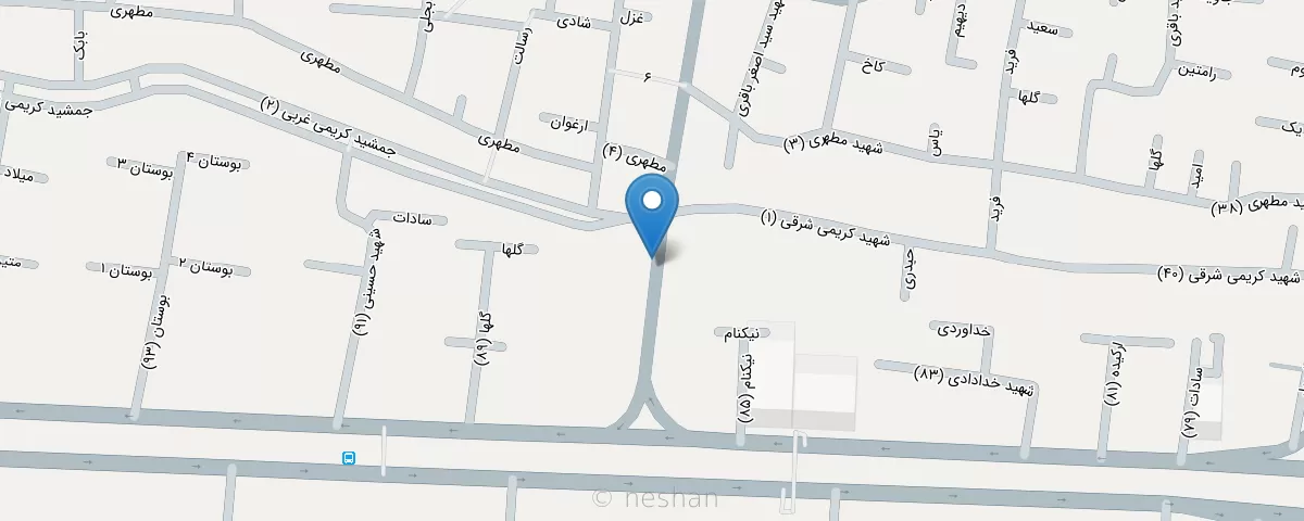 نقشه مطب