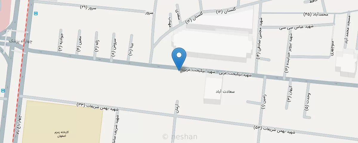 نقشه مطب