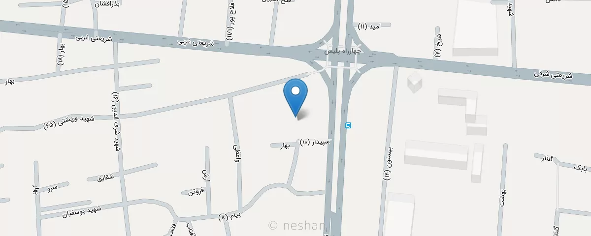 نقشه مطب