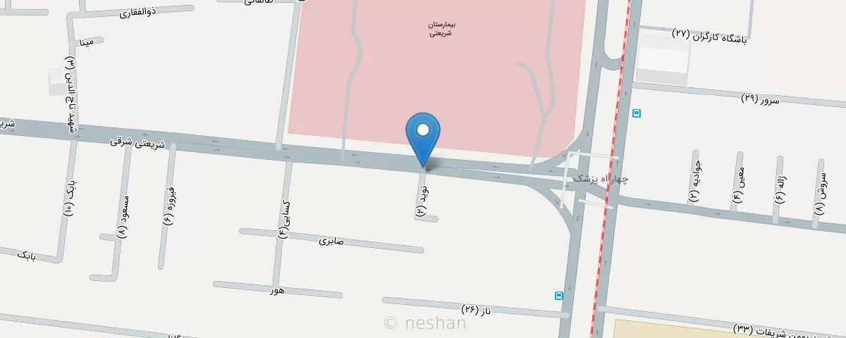 نقشه مطب