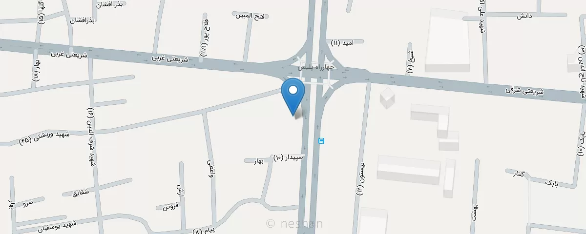 نقشه مطب