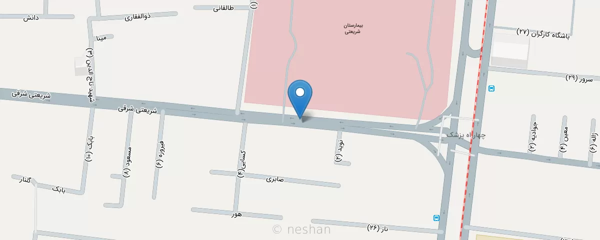 نقشه مطب