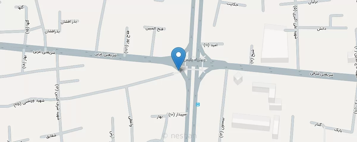 نقشه مطب