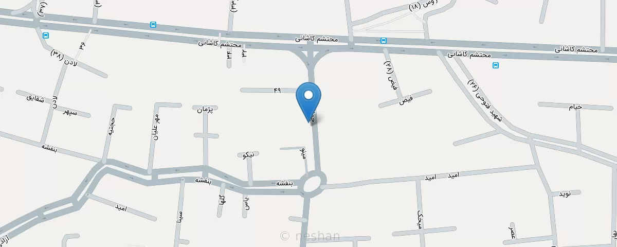 نقشه مطب