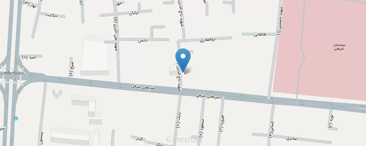 نقشه مطب