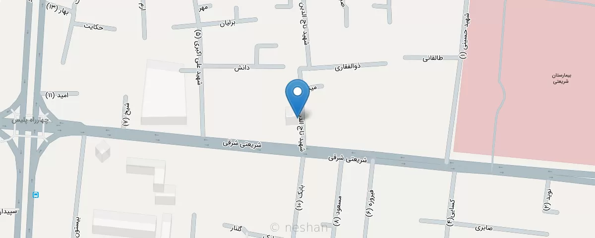 نقشه مطب