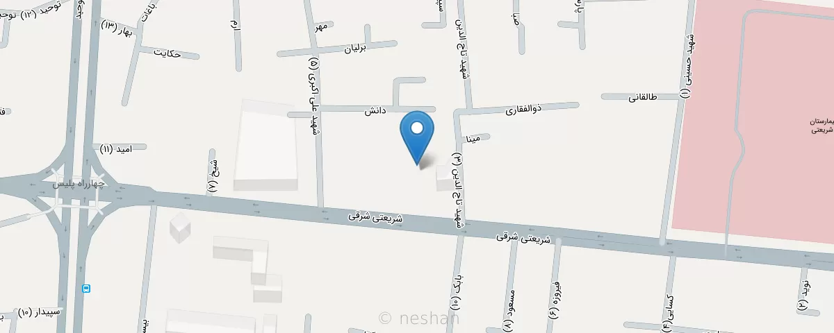 نقشه مطب