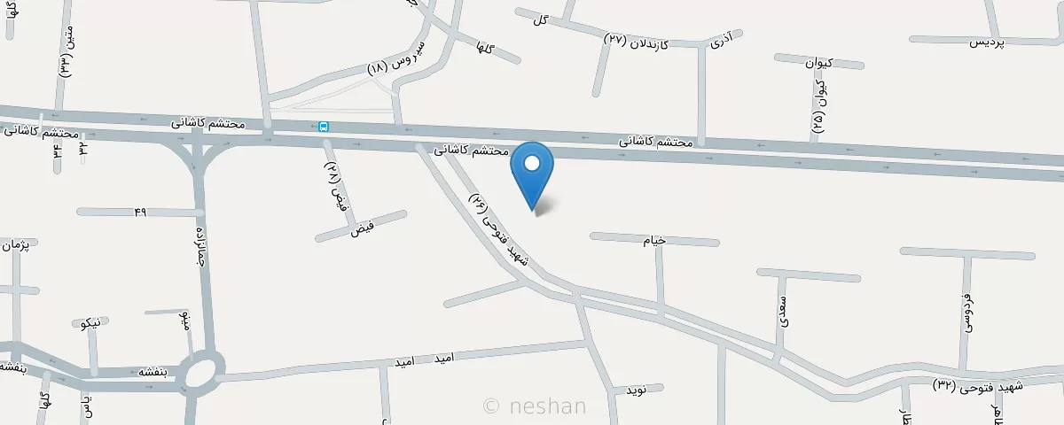 نقشه مطب