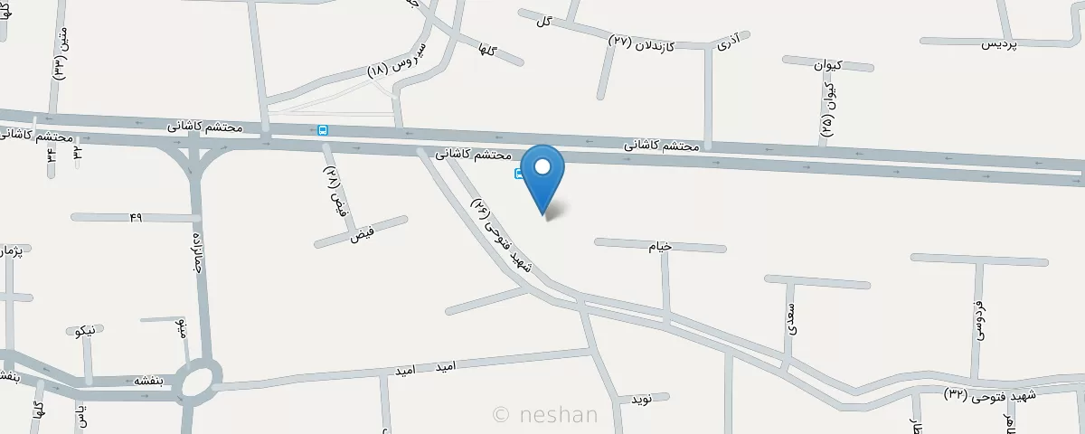 نقشه مطب