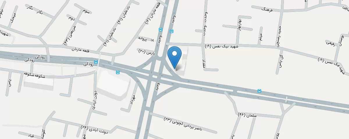 نقشه مطب