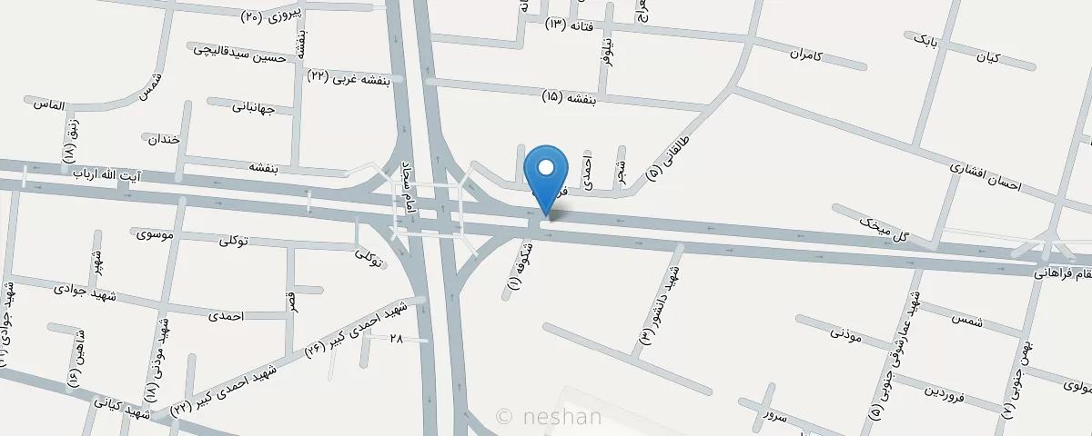 نقشه مطب