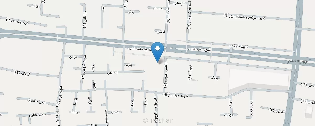 نقشه مطب