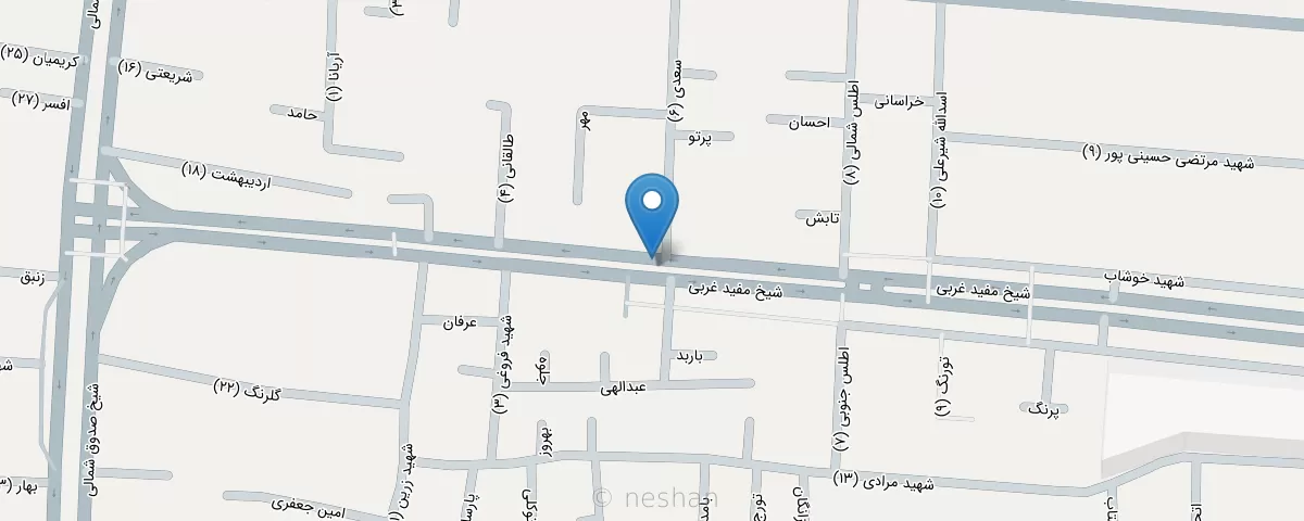 نقشه مطب