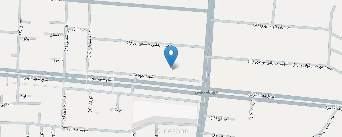 نقشه مطب