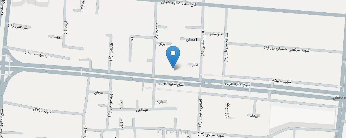 نقشه مطب