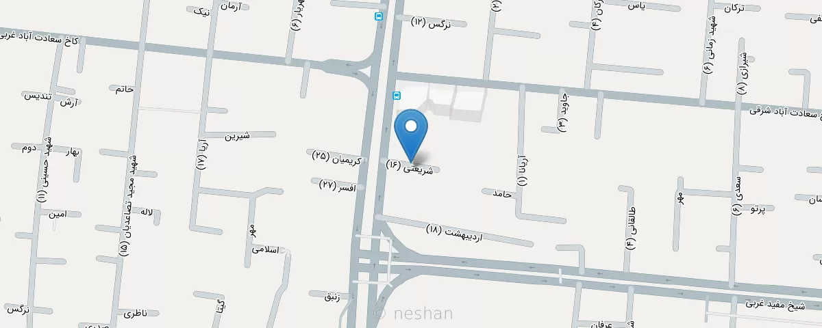 نقشه مطب