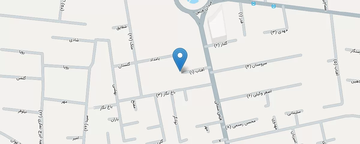 نقشه مطب