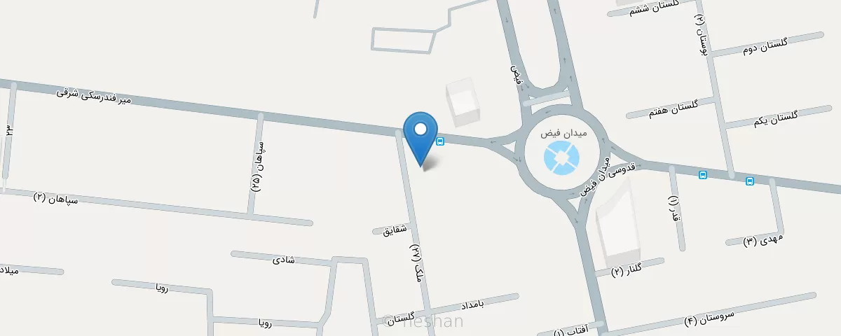 نقشه مطب
