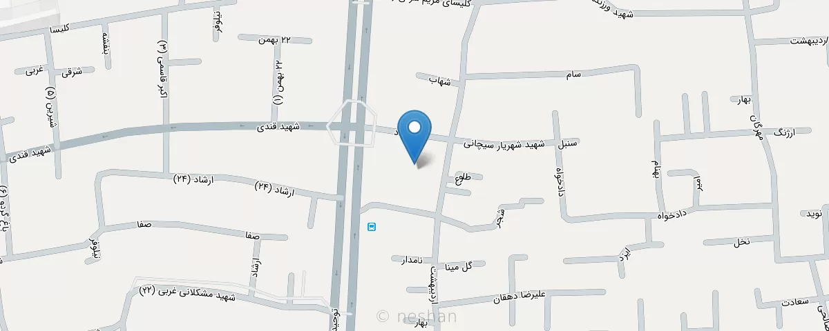 نقشه مطب