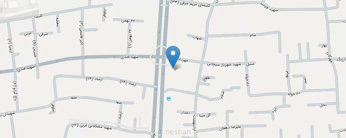 نقشه مطب