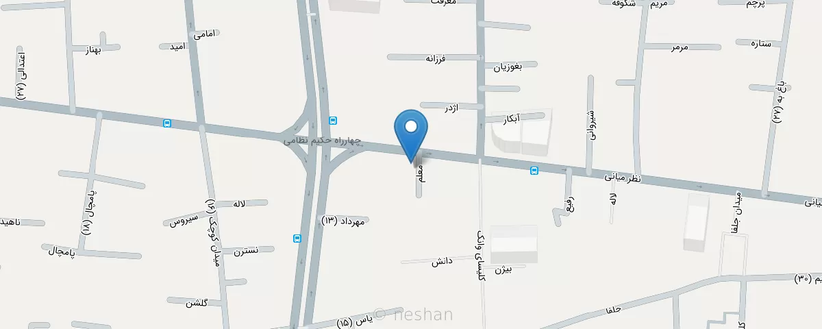 نقشه مطب