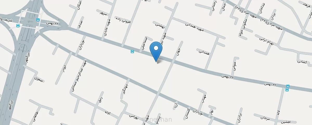 نقشه مطب